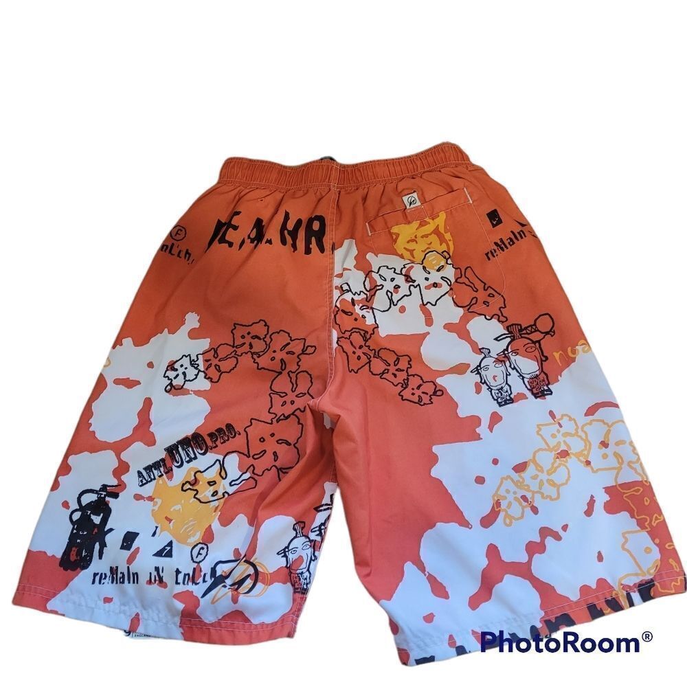 Beach Ray's  orange swim trunks - Picture 2 of 5